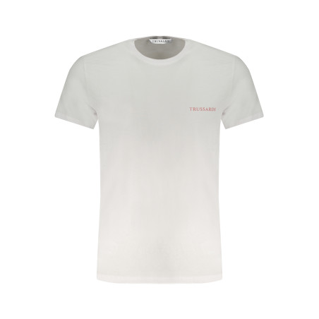 TRUSSARDI T-SHIRT MANICHE CORTE UOMO BIANCO