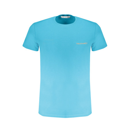 TRUSSARDI T-SHIRT MANICHE CORTE UOMO AZZURRO