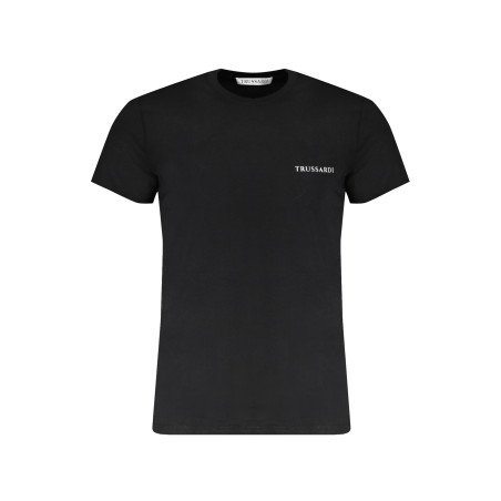 TRUSSARDI MEN&39S SHORT SLEEVE T-SHIRT BLACK