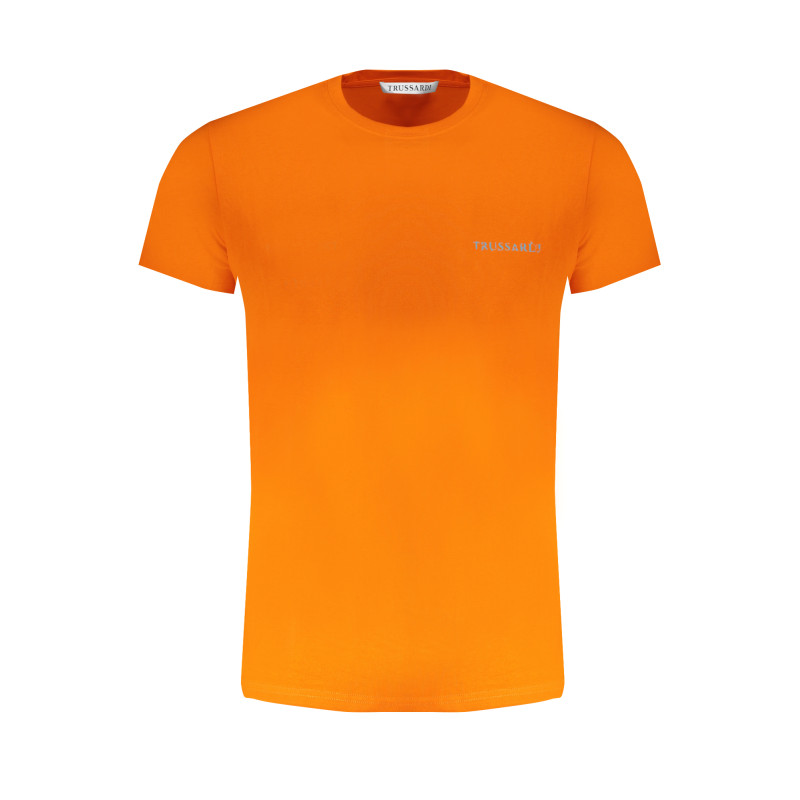 TRUSSARDI MEN&39S SHORT SLEEVE T-SHIRT ORANGE