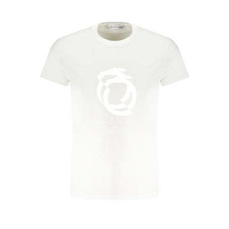 TRUSSARDI T-SHIRT MANICHE CORTE UOMO BIANCO