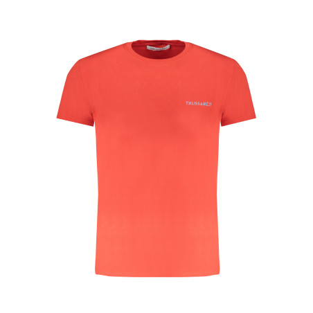 TRUSSARDI T-SHIRT MANICHE CORTE UOMO ROSSO