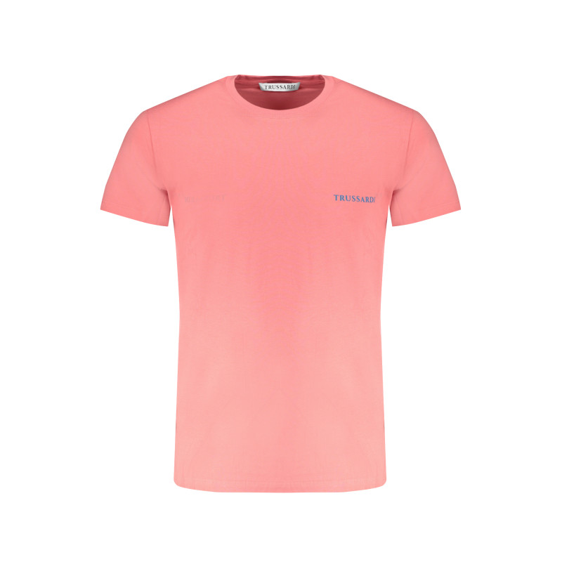 TRUSSARDI MEN&39S SHORT SLEEVED T-SHIRT PINK