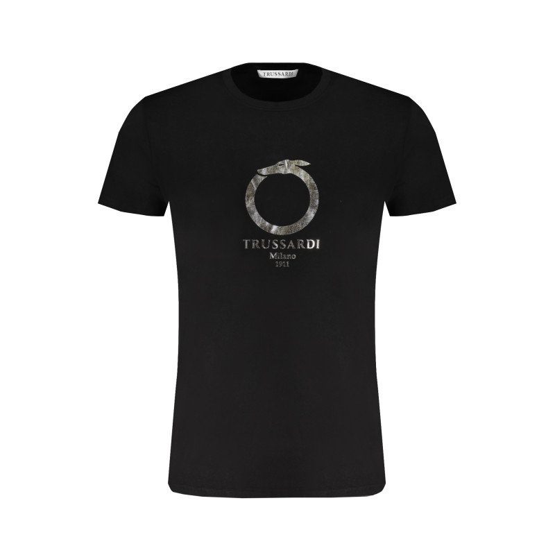 TRUSSARDI MEN&39S SHORT SLEEVE T-SHIRT BLACK