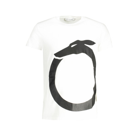 TRUSSARDI T-SHIRT MANICHE CORTE UOMO BIANCO