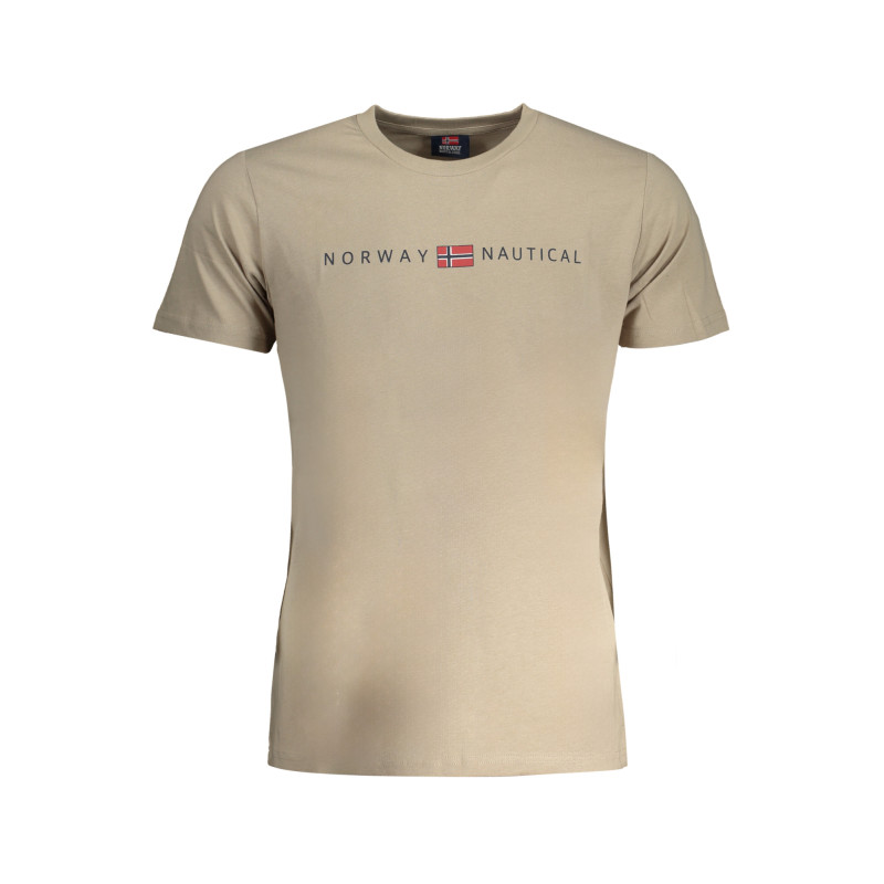 NORWAY 1963 T-SHIRT MANICHE CORTE UOMO BEIGE