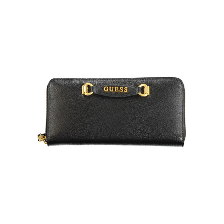 GUESS JEANS BLACK WOMEN&39S WALLET