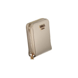 GUESS JEANS WOMEN&39S WALLET BEIGE