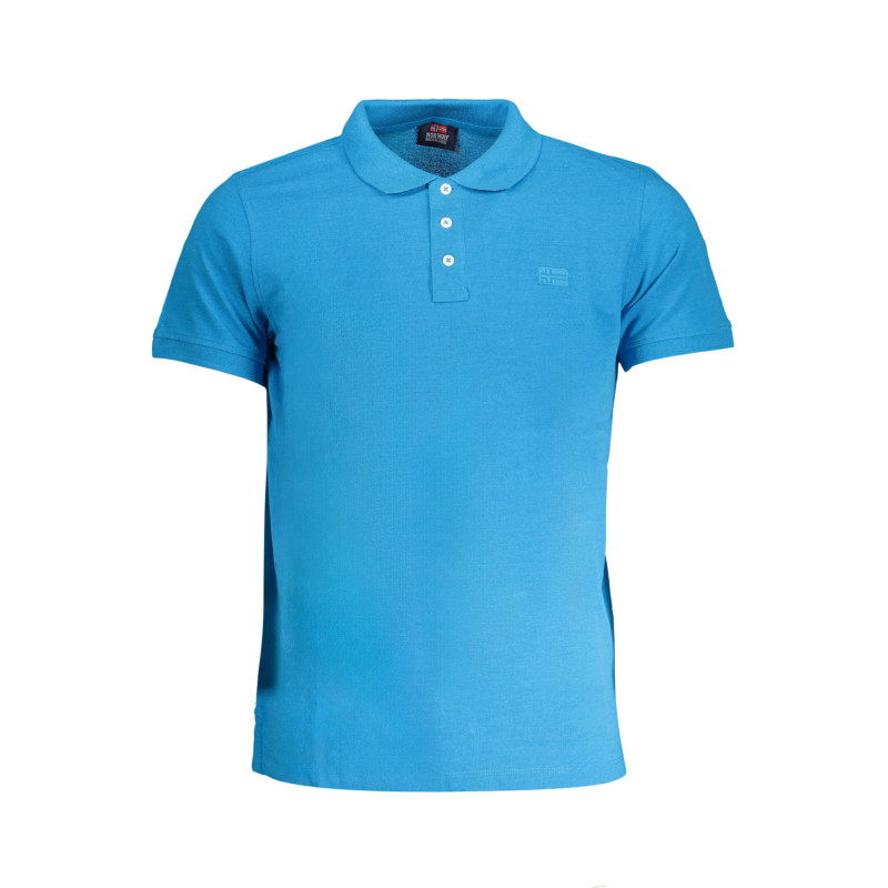 NORWAY 1963 POLO MANICHE CORTE UOMO BLU