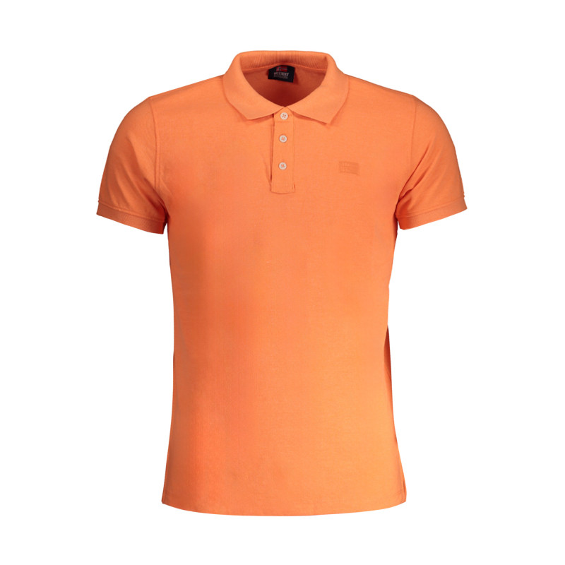 NORWAY 1963 POLO MANICHE CORTE UOMO ARANCIO