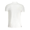 CAVALLI CLASS MEN&39S WHITE SHORT SLEEVED POLO SHIRT