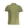 CAVALLI CLASS MEN&39S GREEN SHORT SLEEVED POLO SHIRT