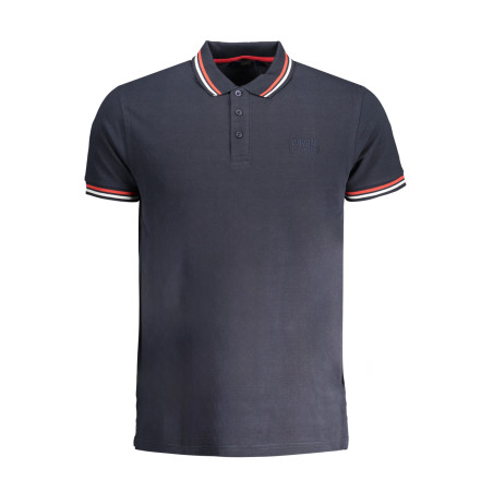 CAVALLI CLASS MEN&39S SHORT SLEEVED POLO SHIRT BLUE