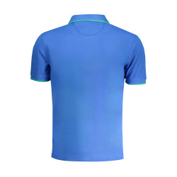 LA MARTINA MEN&39S BLUE SHORT SLEEVED POLO SHIRT