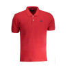 LA MARTINA MEN&39S RED SHORT SLEEVED POLO SHIRT