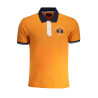 LA MARTINA MEN&39S ORANGE SHORT SLEEVED POLO SHIRT