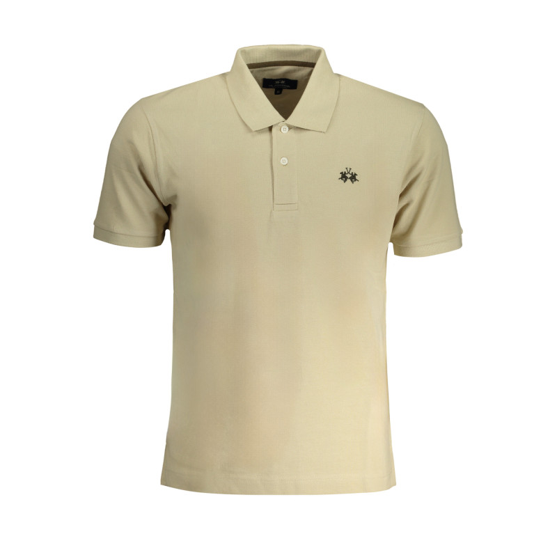 LA MARTINA MEN&39S SHORT SLEEVED POLO SHIRT BEIGE