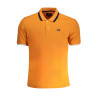 LA MARTINA MEN&39S ORANGE SHORT SLEEVED POLO SHIRT