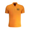 LA MARTINA MEN&39S ORANGE SHORT SLEEVED POLO SHIRT