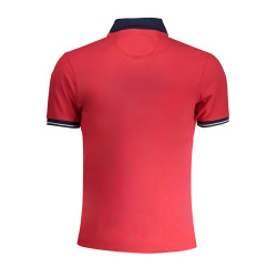 LA MARTINA MEN&39S RED SHORT SLEEVED POLO SHIRT