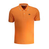 LA MARTINA MEN&39S ORANGE SHORT SLEEVED POLO SHIRT