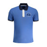 LA MARTINA MEN&39S BLUE SHORT SLEEVED POLO SHIRT