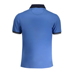 LA MARTINA MEN&39S BLUE SHORT SLEEVED POLO SHIRT