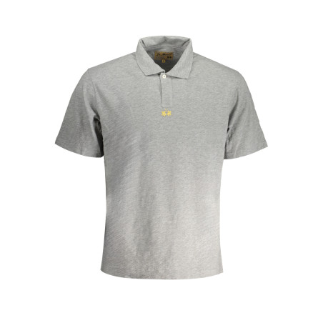 LA MARTINA MEN&39S GRAY SHORT SLEEVED POLO SHIRT