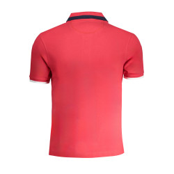 LA MARTINA MEN&39S RED SHORT SLEEVED POLO SHIRT