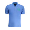 LA MARTINA MEN&39S BLUE SHORT SLEEVED POLO SHIRT