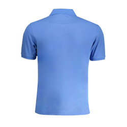 LA MARTINA MEN&39S BLUE SHORT SLEEVED POLO SHIRT