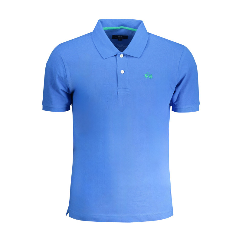 LA MARTINA MEN&39S SHORT SLEEVED POLO SHIRT BLUE