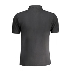 LA MARTINA MEN&39S BLACK SHORT SLEEVED POLO SHIRT