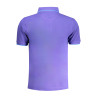 LA MARTINA PURPLE MEN&39S SHORT SLEEVED POLO SHIRT