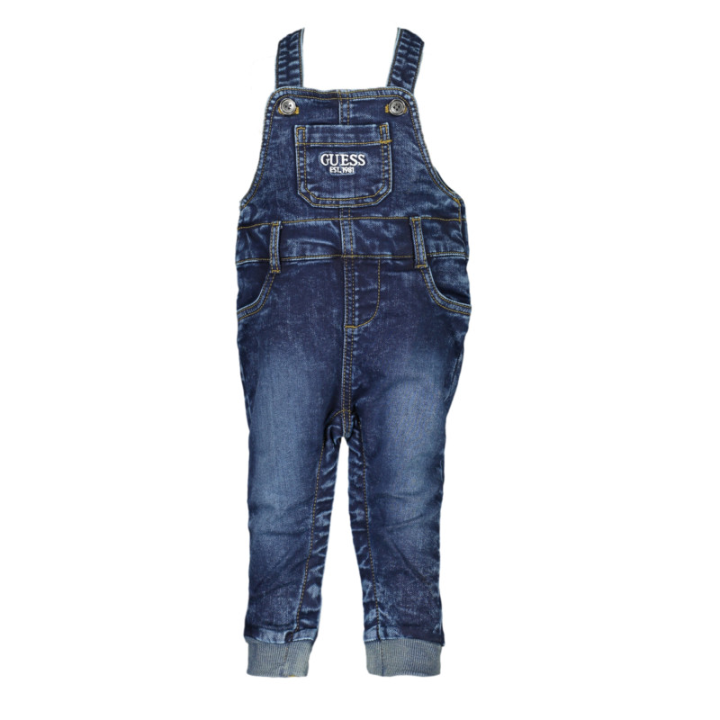 GUESS JEANS JEANS A SALOPETTE BAMBINO BLU