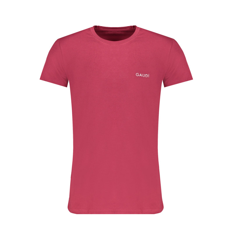 GAUDÌ T-SHIRT MANICHE CORTE UOMO ROSSO