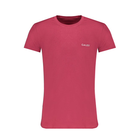 GAUDÌ MEN&39S RED SHORT SLEEVE T-SHIRT