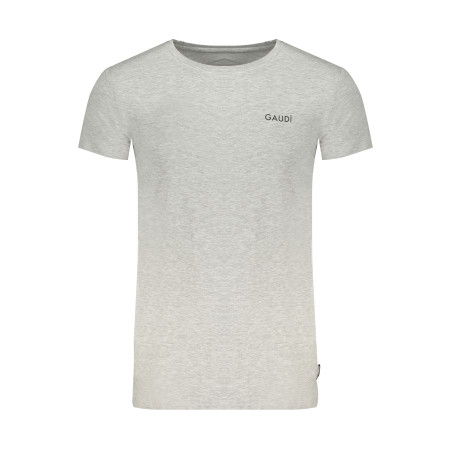 GAUDÌ MEN&39S GRAY SHORT SLEEVE T-SHIRT