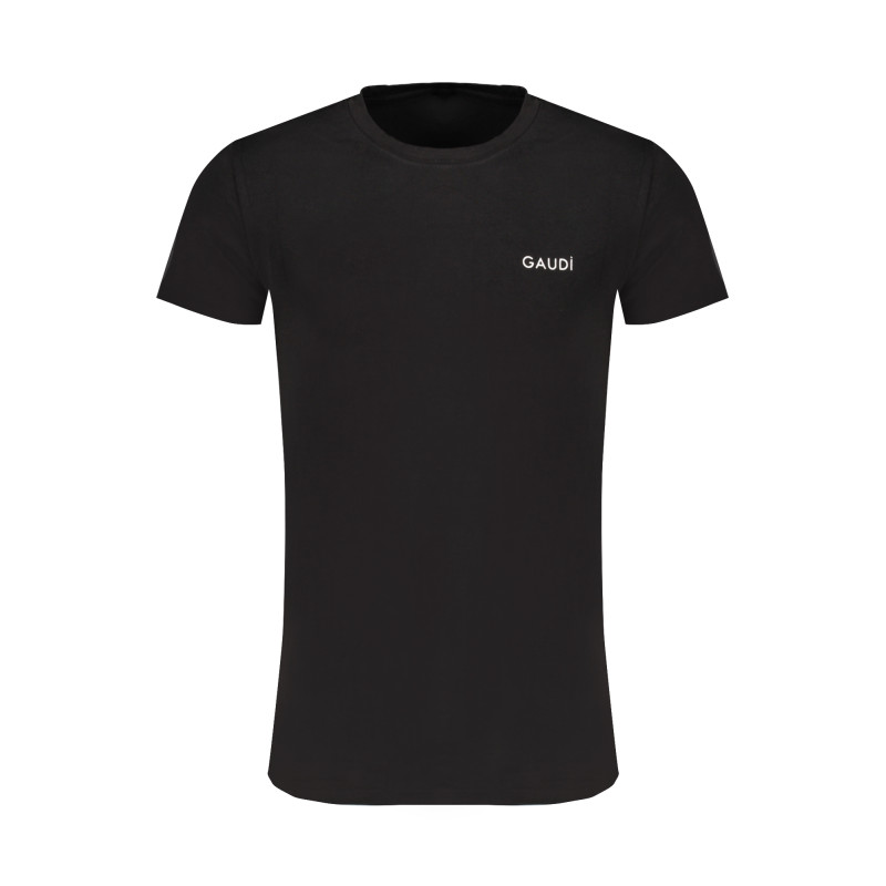 GAUDÌ T-SHIRT MANICHE CORTE UOMO NERO