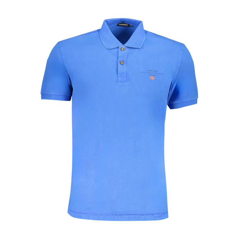 NAPAPIJRI MEN&39S SHORT SLEEVED POLO SHIRT BLUE