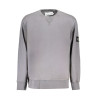 CALVIN KLEIN MEN&39S GRAY ZIPLESS SWEATSHIRT