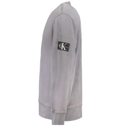 CALVIN KLEIN MEN&39S GRAY ZIPLESS SWEATSHIRT