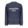 TOMMY HILFIGER MEN&39S BLUE ZIPLESS SWEATSHIRT