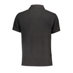 TOMMY HILFIGER POLO MANICHE CORTE UOMO NERO