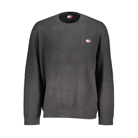 TOMMY HILFIGER MEN&39S BLACK SWEATER