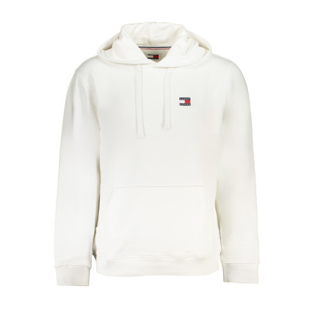 TOMMY HILFIGER MEN&39S WHITE ZIPLESS SWEATSHIRT