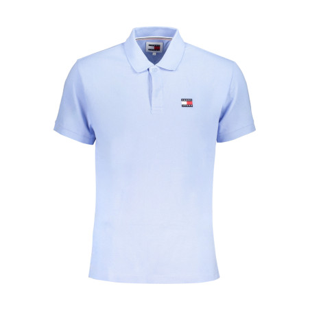 TOMMY HILFIGER MEN&39S BLUE SHORT SLEEVED POLO SHIRT