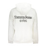 TOMMY HILFIGER MEN&39S WHITE ZIPLESS SWEATSHIRT