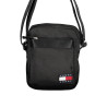 TOMMY HILFIGER MEN&39S BLACK SHOULDER BAG