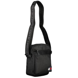 TOMMY HILFIGER MEN&39S BLACK SHOULDER BAG